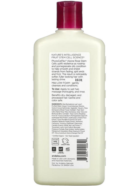 Andalou Naturals, 1000 Roses Color Care Shampoo, 11.5 fl oz