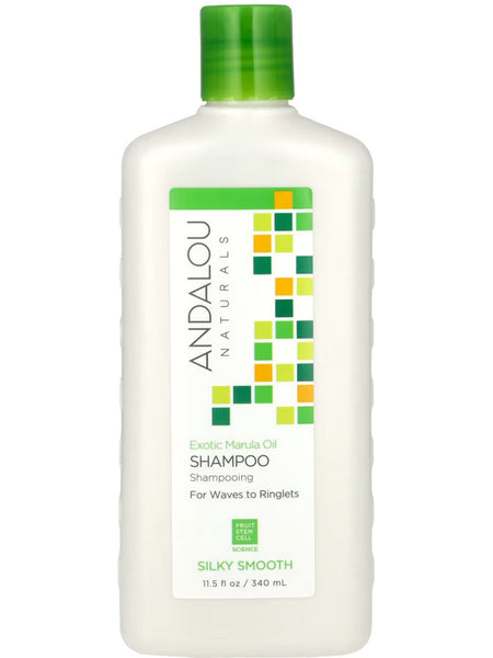 Andalou Naturals, Silky Smooth Shampoo Exotic Marula Oil, 11.5 fl oz