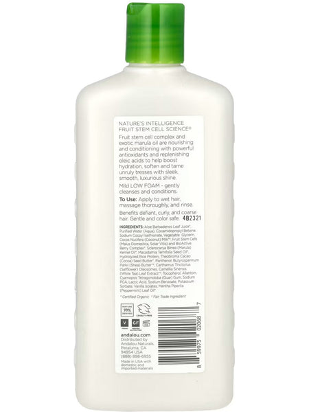 Andalou Naturals, Silky Smooth Shampoo Exotic Marula Oil, 11.5 fl oz