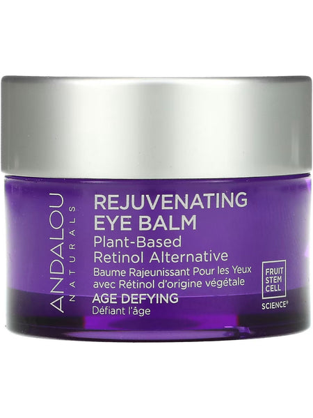 Andalou Naturals, Age Defying Rejuvenating Plant Based Retinol Alternative Eye Balm, 0.45 oz