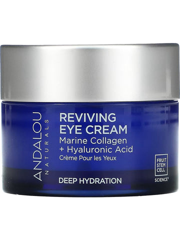 Andalou Naturals, Deep Hydration Reviving Eye Cream, 0.45 fl oz