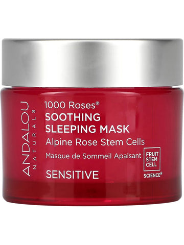 Andalou Naturals, 1000 Roses Soothing Sleeping Mask, 1.7 oz