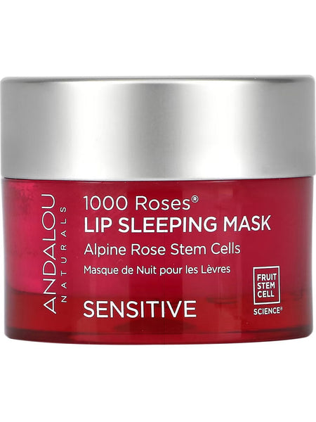 Andalou Naturals, 1000 Roses Lip Sleeping Mask, 0.42 oz