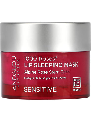 Andalou Naturals, 1000 Roses Lip Sleeping Mask, 0.42 oz