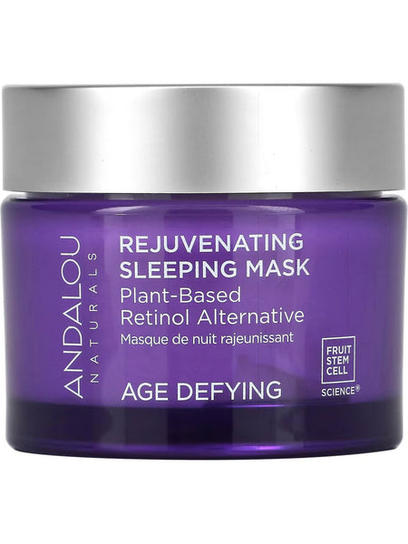 Andalou Naturals, Age Defying Plant Based Retinal Alternative Rejuvenating Sleeping Mask, 1.7 fl oz