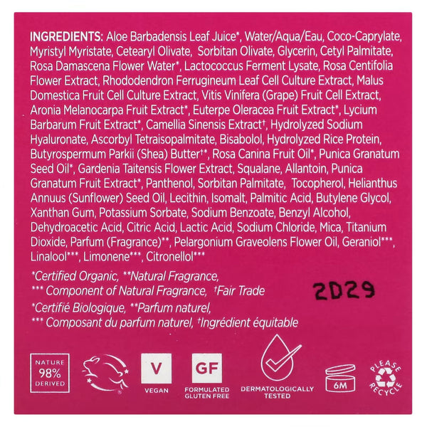 Andalou Naturals, 1000 Roses Fortifying Night Cream, 1.7 oz