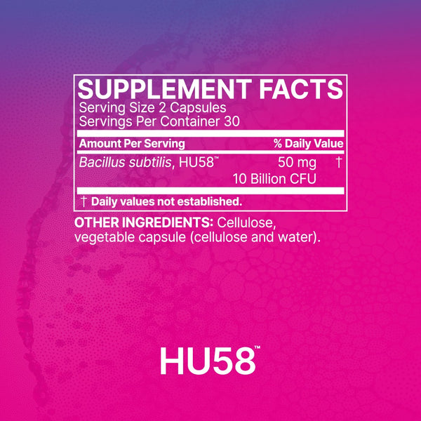 Microbiome Labs, HU58, 60 Capsules