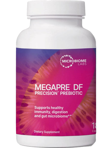 Microbiome Labs, MegaPre, Precision Prebiotic, Dairy Free, 180 Capsules