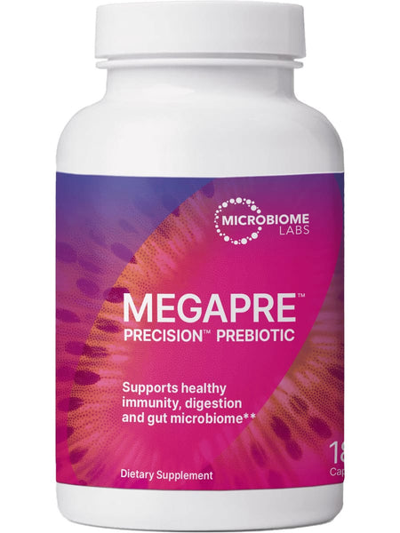 Microbiome Labs, MegaPre, Precision Prebiotic, 180 Capsules