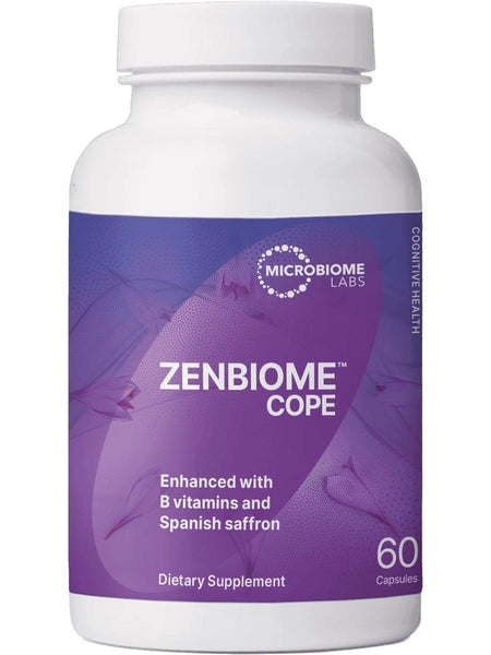 Microbiome Labs, Zenbiome COPE, 60 Capsules