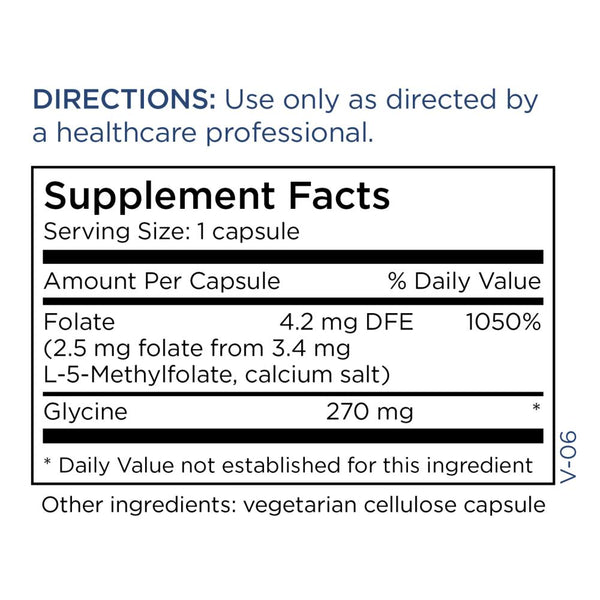 MethylPro, L-Methylfolate, 2.5 mg, 30 Capsules