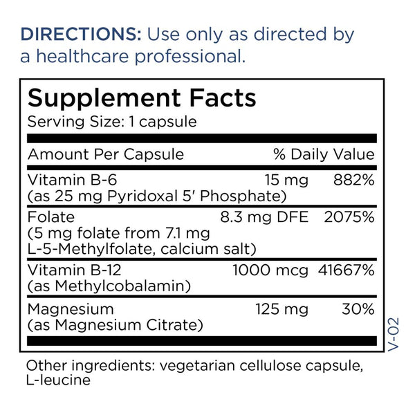 MethylPro, L-Methylfolate, 5 mg, + Cofactors, 30 Capsules