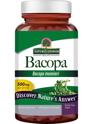 Nature's Answer, Bacopa, 90 Vegetarian Capsules