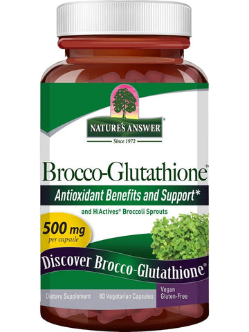 Nature's Answer, Brocco-Gluathione, 60 Vegetarian Capsulse