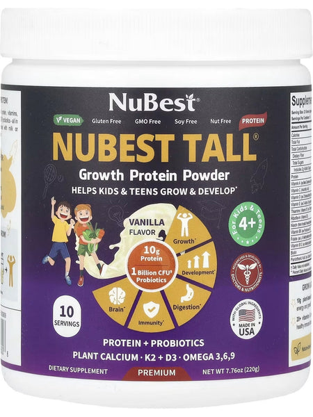 NuBest, NuBest Tall, Vanilla, 10 Servings