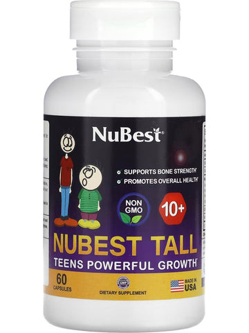 NuBest, NuBest Tall, 10+, 60 Capsules