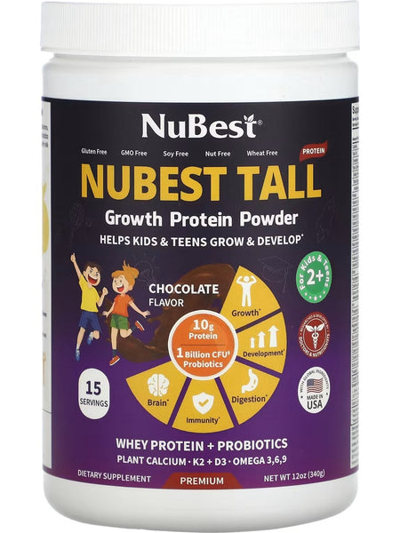 NuBest, NuBest Tall, Chocolate, 15 Servings