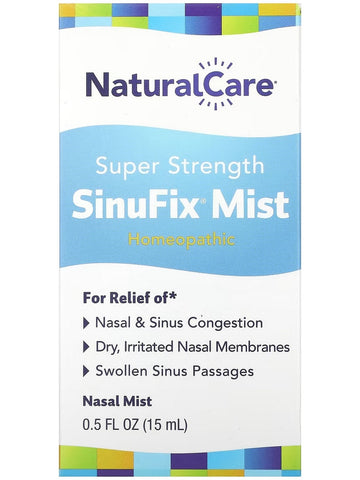 NaturalCare, Super Strength SinuFix Mist, 0.5 fl oz