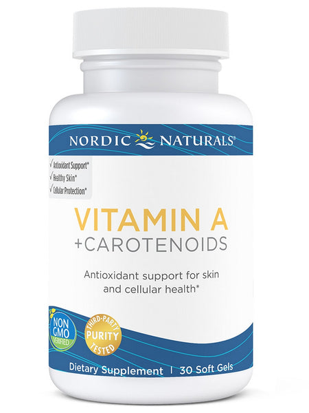 Nordic Naturals, Vitamin A +Carotenoids, 30 Soft Gels