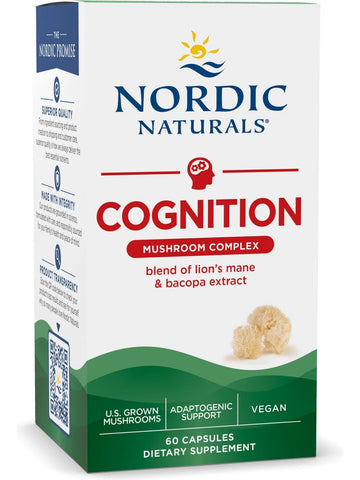 Nordic Naturals, Cognition Mushroom Complex, 60 Capsules