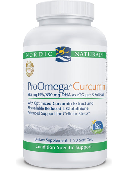 Nordic Naturals, ProOmega® Curcumin (Formerly CRP), 90 Soft Gels