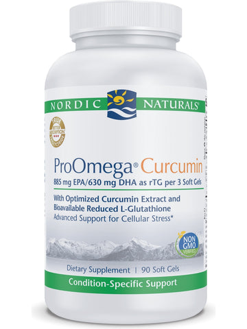 Nordic Naturals, ProOmega® Curcumin (Formerly CRP), 90 Soft Gels