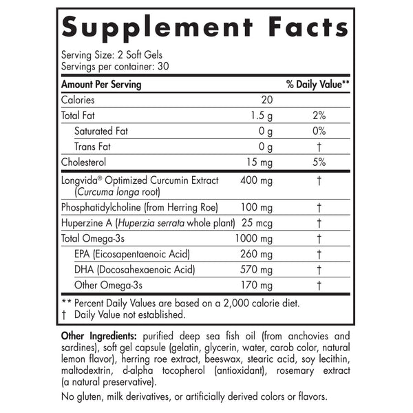 Nordic Naturals, ProDHA™ Memory, 60 Soft Gels