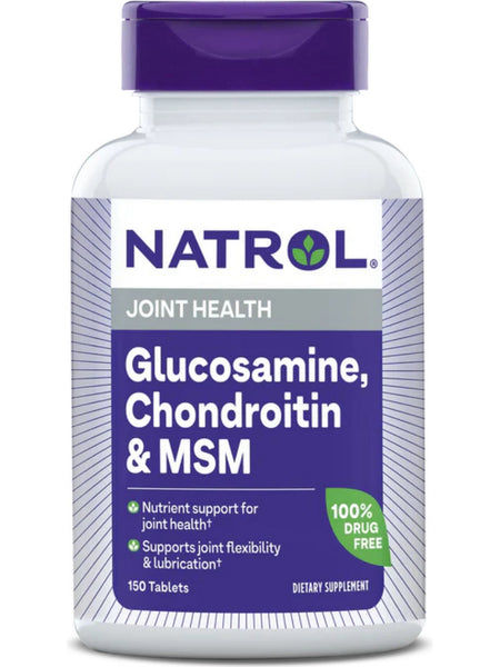 Natrol, Glucosamine Chondroitin & MSM, 150 ct