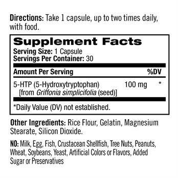 Natrol, 5 HTP, 100mg, 30 ct