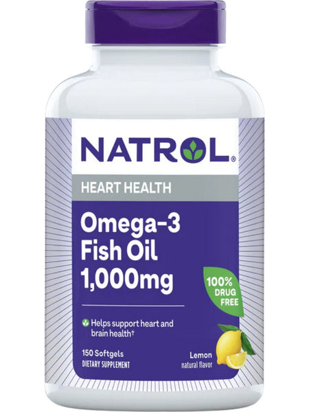Natrol, Omega 3, 1000mg, 150 softgels
