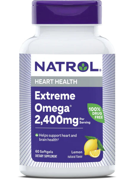 Natrol, Extreme Omega, 60 Softgels