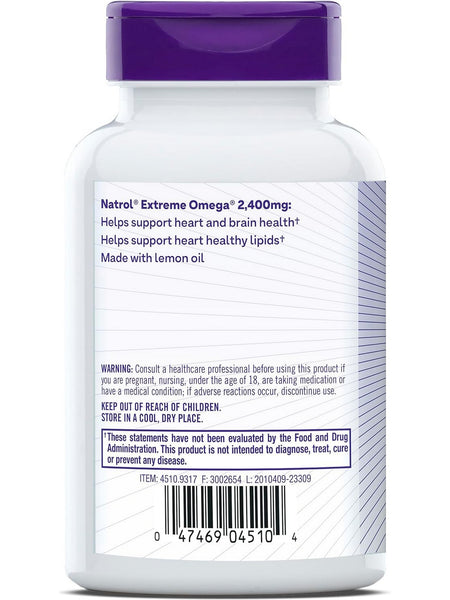 Natrol, Extreme Omega, 60 Softgels