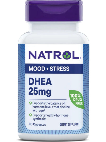 Natrol, DHEA, 25mg, 90 caps
