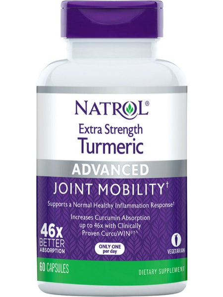 Natrol, Extra Strength Turmeric, 60 Capsules