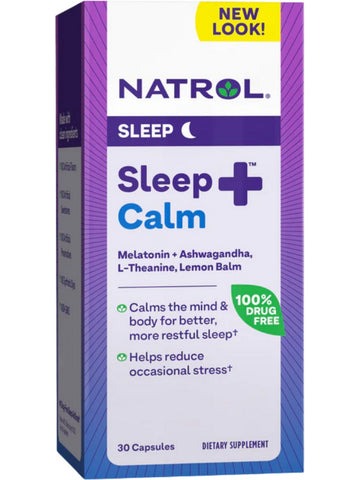 Natrol, Sleep+ Calm, 30 Capsules