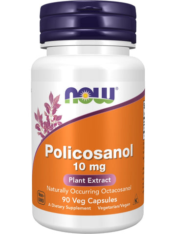 NOW Foods, Policosanol 10 mg, 90 veg capsules