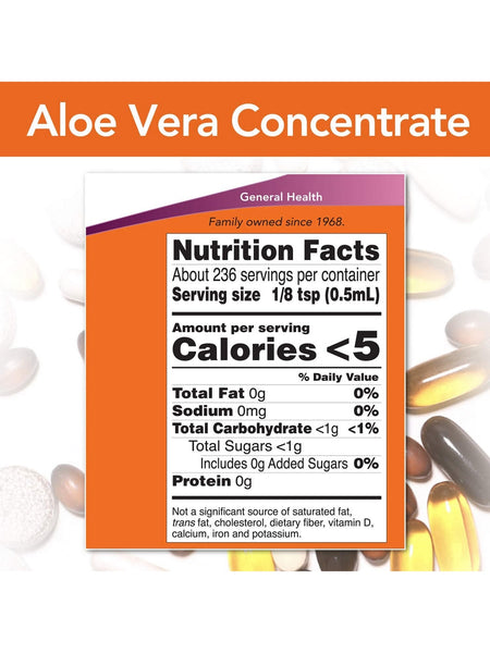 NOW Foods, Aloe Vera Concentrate, 4 fl oz