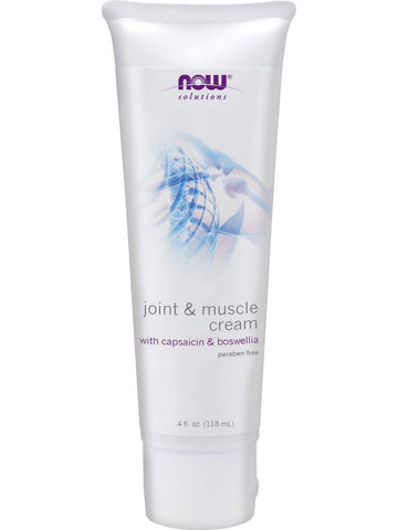 NOW Foods, Joint & Muscle Cream, 4 fl oz