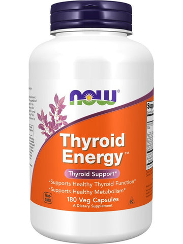 NOW Foods, Thyroid Energy™, 180 veg capsules