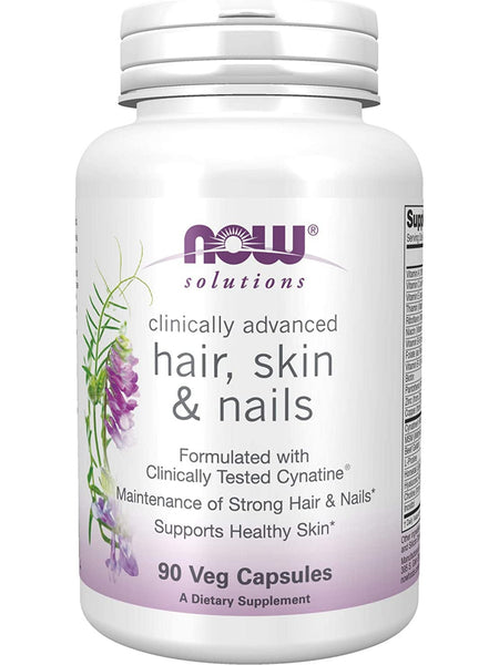 NOW Foods, Hair, Skin & Nails, 90 veg capsules