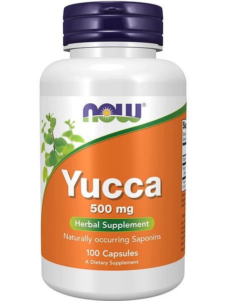 NOW Foods, Yucca 500 mg, 100 capsules