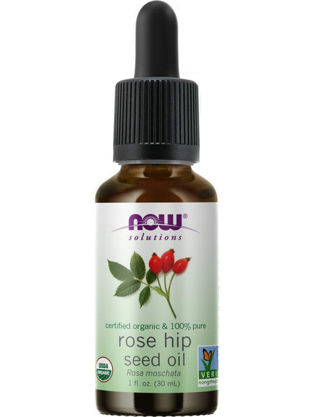 NOW Foods, Rose Hip Seed Oil, Organic, 1 fl oz