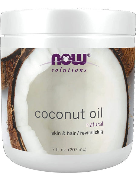 NOW Foods, Coconut Oil, Natural, 7 fl oz