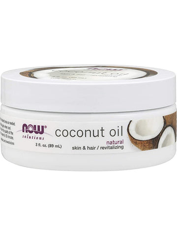 NOW Foods, Coconut Oil, Natural, 3 fl oz