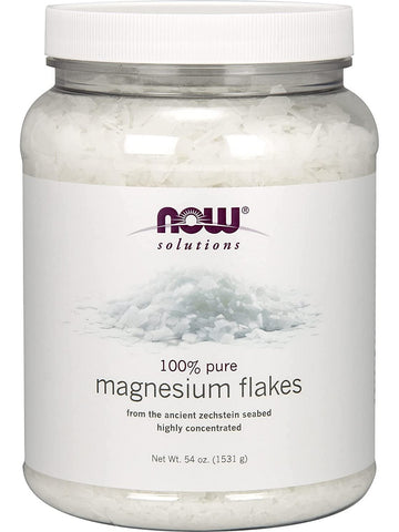 NOW Foods, Magnesium Flakes, 100% Pure, 54 oz