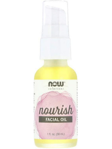 NOW Foods, Nourish Facial Oil, 1 fl oz