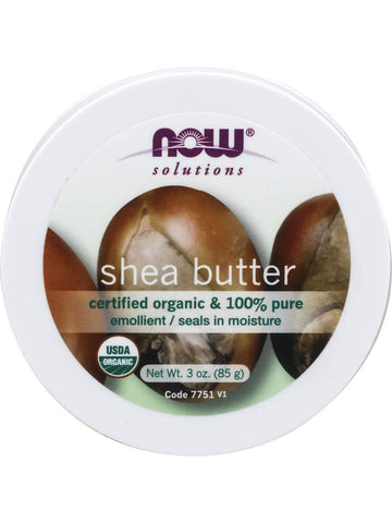 NOW Foods, Shea Butter, Organic & 100% Pure, 3 oz