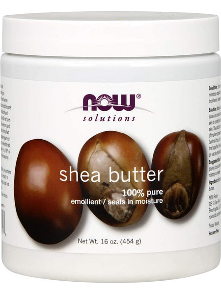 NOW Foods, Shea Butter, 100% Pure, 16 oz