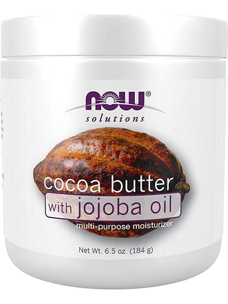 NOW Foods, Cocoa Butter with Jojoba Oil, 7 oz