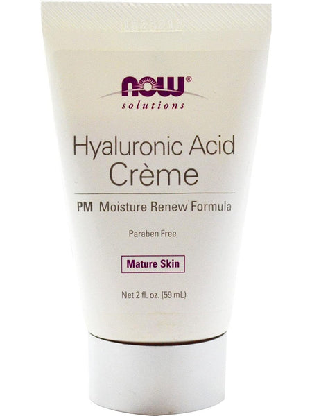 NOW Foods, Hyaluronic Acid PM Crème, 2 fl oz